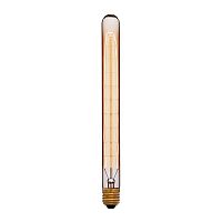 Лампа накаливания Ретро Sun Lumen Цилиндр T30-300 40Вт E27 2200К картинка 